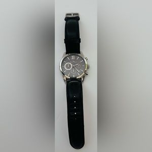 LUCIEN PICCARD MENS MULHACEN CHRONOGRAPH BLACK DIAL WATCH